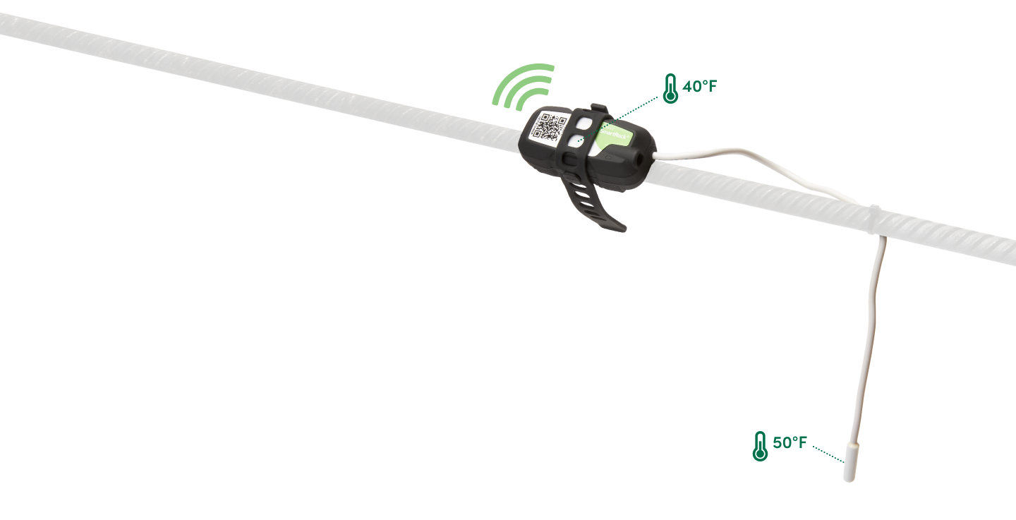 SmartRock's dual temperature function