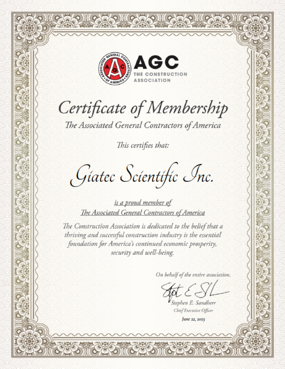 Giatec® Joins The Associated General Contractors Of America