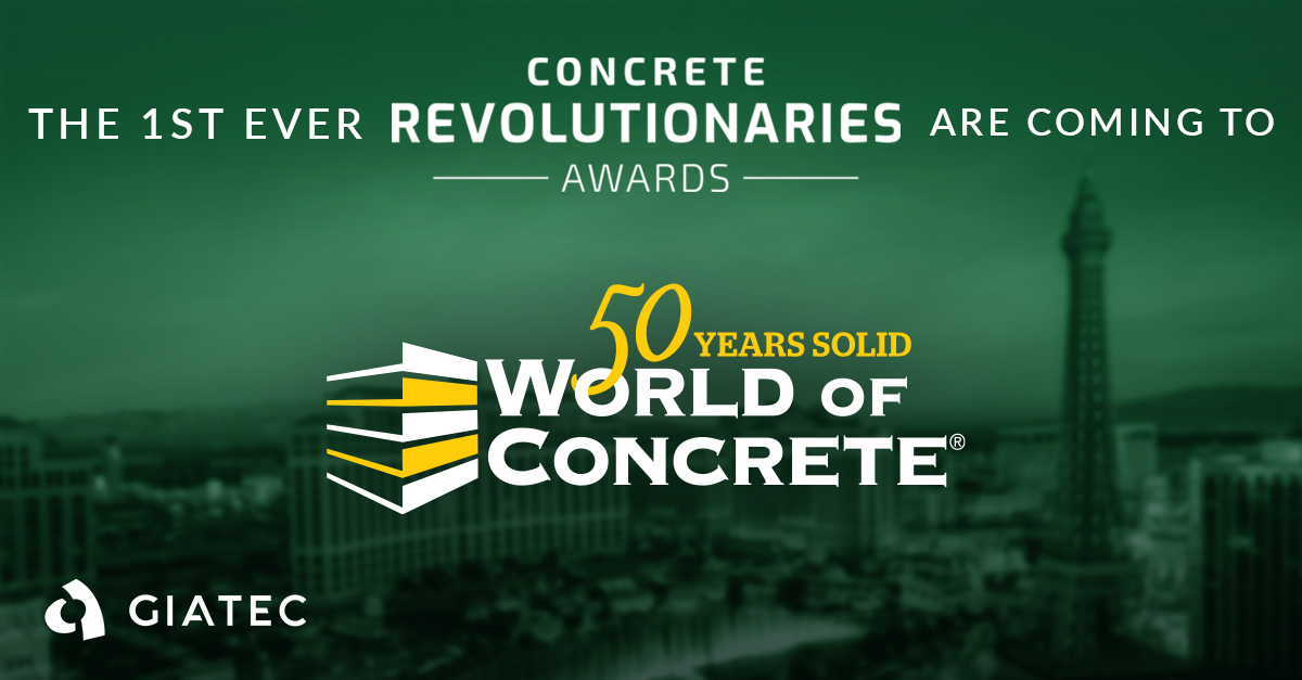 Giatec Brings 1st Concrete Revolutionaries Awards to WOC 2024